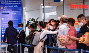 Vỡ oà cảm xúc đón người thân từ Ukraine về nước 