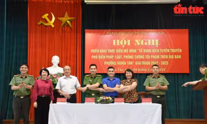 Phát huy vai trò 'Tổ xung kích' trong đảm bảo an ninh trật tự tại cơ sở