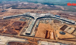 Tăng tốc thi công trên đại công trường sân bay Long Thành