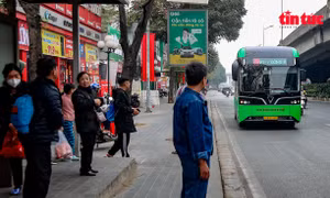 Hà Nội hướng tới các tuyến xe buýt sử dụng điện