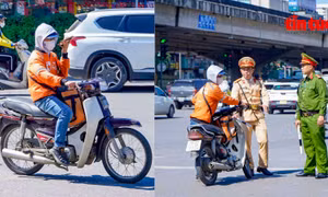 Hà Nội tổng kiểm tra, xử lý vi phạm biển số và sử dụng điện thoại khi lái xe