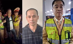 Lái xe dương tính với ma tuý đá đâm vào Cảnh sát giao thông