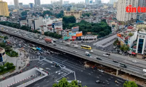 Hà Nội tổ chức lại giao thông nút giao Tố Hữu- Lê Văn Lương- Khuất Duy Tiến