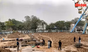 Những hình ảnh cuối cùng về Công viên Mặt trời mới của Hà Nội