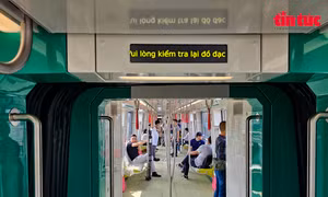 Trải nghiệm tàu Metro Nhổn trước ngày bán vé