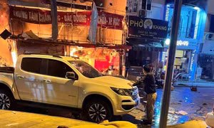 Vụ cháy nổ cửa hàng sửa xe máy: Sức khoẻ các nạn nhân đã ổn định