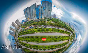 'Hầm chui xanh' độc đáo giữa lòng Thủ đô