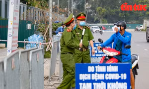 Toàn cảnh Bệnh viện K cơ sở Tân Triều sau lệnh phong tỏa