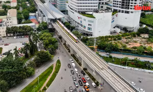 Vận hành thử nghiệm liên động tuyến đường sắt trên cao đoạn Nhổn – Cầu Giấy