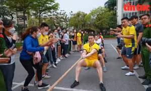 Đông đảo sinh viên quốc tế tham dự chuỗi hoạt động chào mừng Tháng Thanh niên