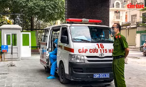 BN 3263 tại chung cư The Legacy đến khu cách ly COVID-19 chậm so với dự kiến vì thiếu xe