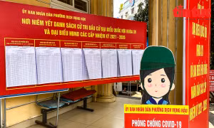 Bảo đảm an toàn phòng dịch COVID-19 trong Ngày Bầu cử
