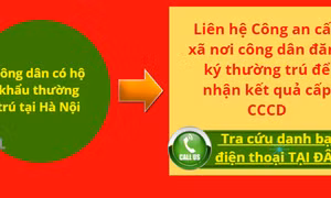 Những người chưa được nhận căn cước công dân gắn chip cần làm gì?