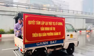 Chính quyền Giảng Võ quyết tâm lập lại kỷ cương đô thị