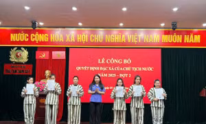 Hà Nội công bố Quyết định đặc xá đợt 2 năm 2025