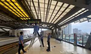 Hà Nội Metro ứng phó bão số 3, đảm bảo an toàn cho hành khách
