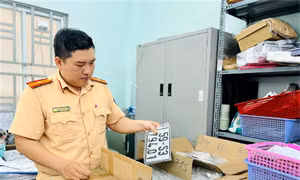 Người dân được lựa chọn đăng ký xe tại Phòng CSGT hoặc Công an cấp xã