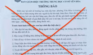 Hà Nội bác bỏ thông tin học sinh lớp 7 bị đánh thuốc mê
