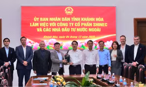 Shinec kết nối các quỹ tài chính quốc tế tìm hiểu cơ hội đầu tư tại Khánh Hòa