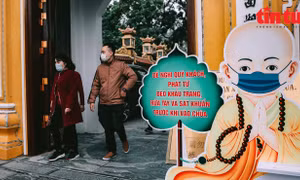 Nghiêm túc phòng, chống dịch COVID-19 khi đi lễ ngày xuân