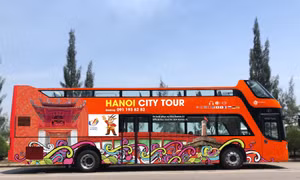 Miễn phí xe buýt 2 tầng 'Hanoi City tour' cho đại biểu tham dự SEA Games 31 
