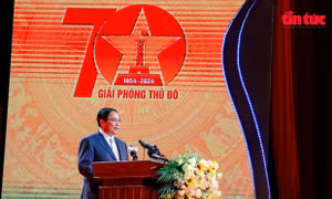 Toàn cảnh lễ tuyên dương 70 điển hình tiên tiến và vinh danh 10 'Công dân Thủ đô ưu tú' 2024