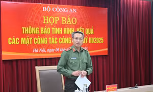 'Điểm danh' hàng loạt vấn đề nóng tại họp báo Bộ Công an Quý III năm 2025