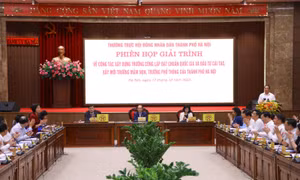 Hà Nội bàn cách đẩy nhanh tiến độ xây trường học