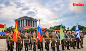 Sơ duyệt A80: Ngắm các chiến sĩ đến từ Trung đoàn 154 Preobrazhensky