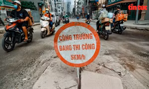 'Nắn cong' hạng mục ngầm dự án mở rộng đường ở Hà Nội vì vướng giải phóng mặt bằng