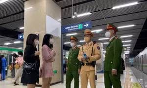 Khảo sát lắp camera quét QR Code trên tuyến Cát Linh-Hà Đông