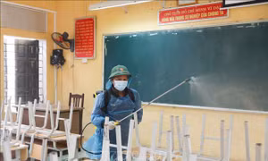 Bộ GD-ĐT hướng dẫn phòng, chống dịch bệnh khi học sinh trở lại trường học