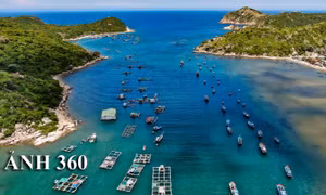 Ảnh 360: Khám phá vịnh Vĩnh Hy-'Địa Trung Hải' của Việt Nam