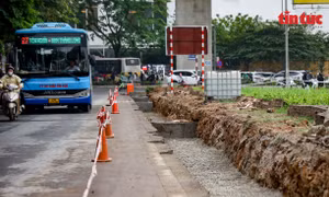 Hà Nội: Bảo đảm tổ chức giao thông nút giao Mai Dịch an toàn, thông suốt