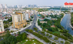 Ảnh 360: Ngắm tuyến đường mới thông xe ở cửa ngõ Thủ đô