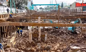Hàng loạt 'nút thắt' khiến thi công hầm chui Kim Đồng chậm tiến độ