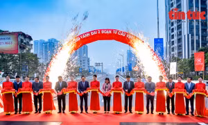 Hà Nội thông xe tuyến vành đai 2 trị giá 9.400 tỷ đồng