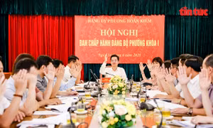 Phường Hoàn Kiếm tiên phong chạy thử hội nghị Đảng bộ: 2 kịch bản – 5 nội dung quan trọng
