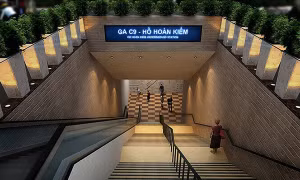 Hà Nội đề xuất bỏ ga ngầm C9 gần hồ Hoàn Kiếm trên tuyến Metro số 2