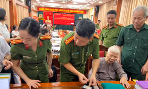 Công an TP Hà Nội thu mẫu ADN thân nhân liệt sĩ chưa xác định được thông tin