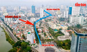 Hà Nội ngừng cấp điện, nước 55 hộ dân để giải phóng mặt bằng đường Vành đai 1