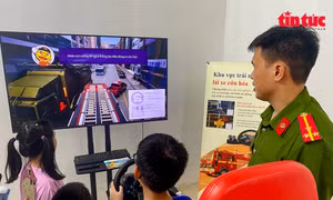 Tết Thiếu nhi đặc biệt trong Trung tâm giáo dục cộng đồng về cứu hỏa