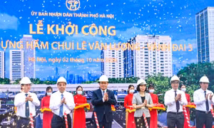 Hà Nội khởi công dự án hầm chui 700 tỷ
