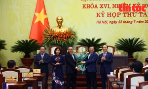 Hà Nội có tân Chủ tịch UBND thành phố nhiệm kỳ 2021-2026