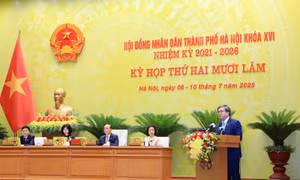 Hà Nội quyết liệt vận hành chính quyền hai cấp, thúc đẩy tăng trưởng GRDP đạt 8%
