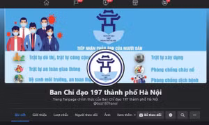 Ban chỉ đạo 197 Hà Nội sẽ tiếp nhận thông tin trật tự đô thị qua mạng xã hội