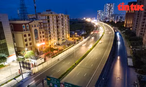 Cửa ngõ Thủ đô Hà Nội vắng vẻ trong ngày nghỉ lễ cuối cùng