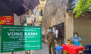  Những 'vùng xanh' đầu tiên trên bản đồ COVID-19 tại Hà Nội