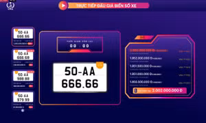 Biển số 'siêu đẹp' 88A-888.88 sẽ lên sàn đấu giá ngày 22/5/2025