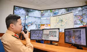 Camera phạt nguội ở Hà Nội phát hiện 308 trường hợp vi phạm giao thông
